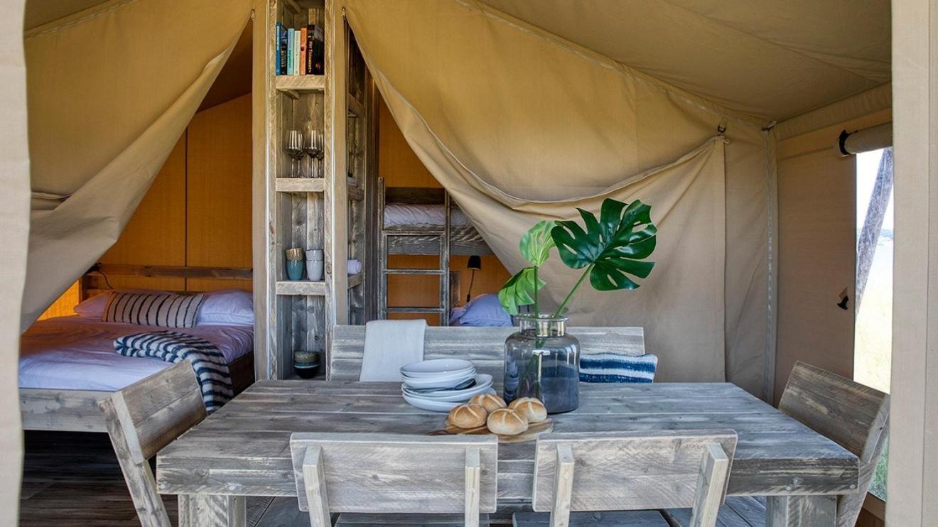 Camping Paradis Le Moulin Des Oies Belz ภายนอก รูปภาพ